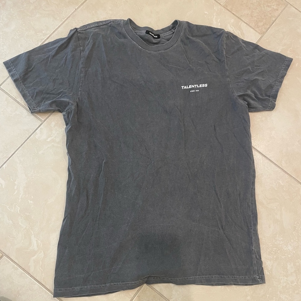 Talentless Grey T Shirt